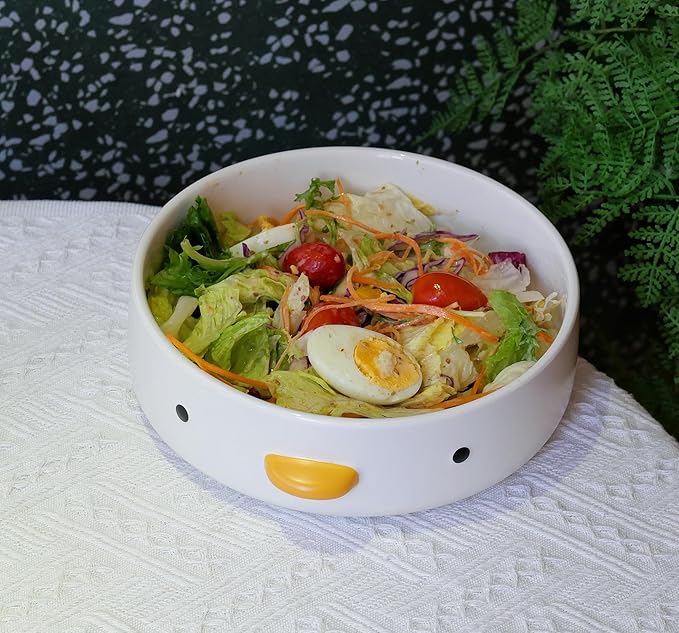 Cute Duck - shaped Ceramic Fruit Bowl - Add Color to Life